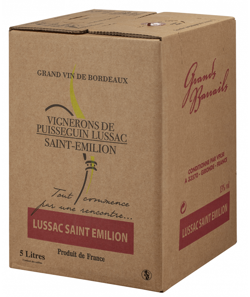 BIB Grands Barrails Lussac Saint Emilion